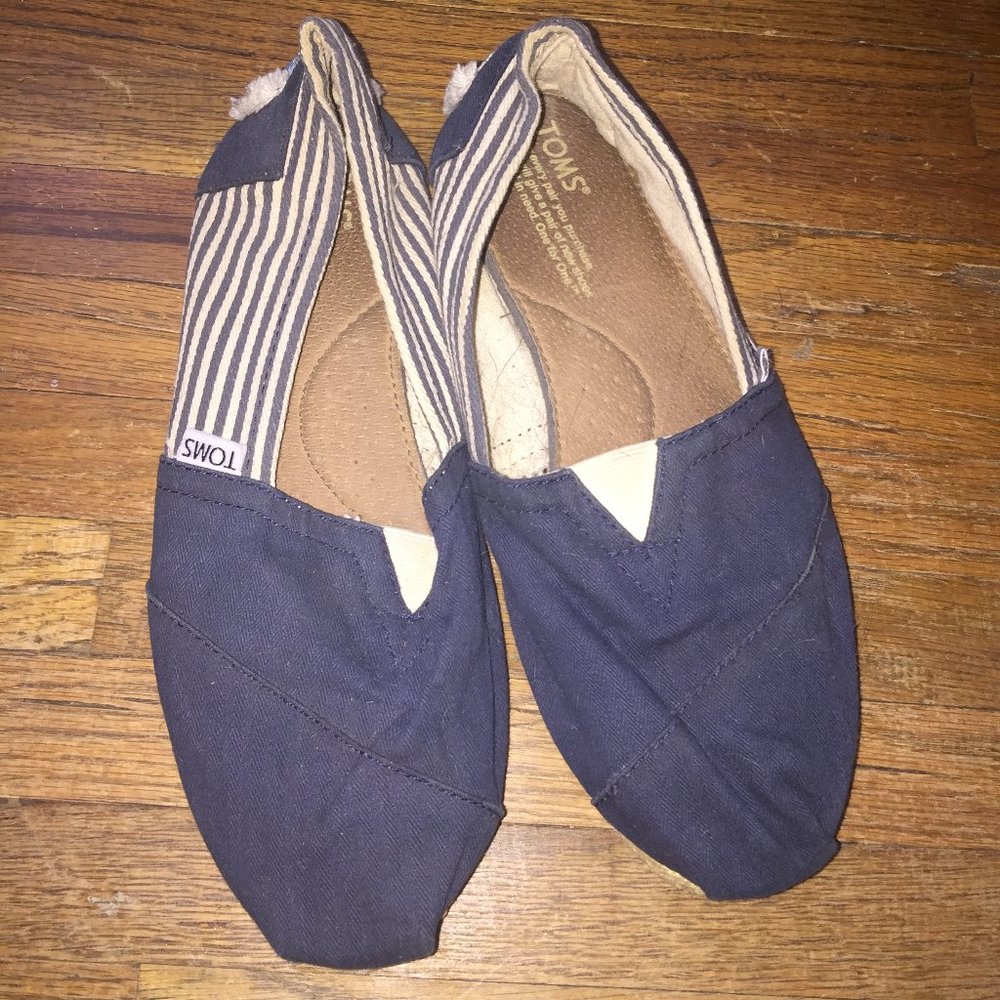 Toms Original Canvas Slip On Flats
